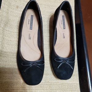 Clarks Suede Pumps NEW - Black Available